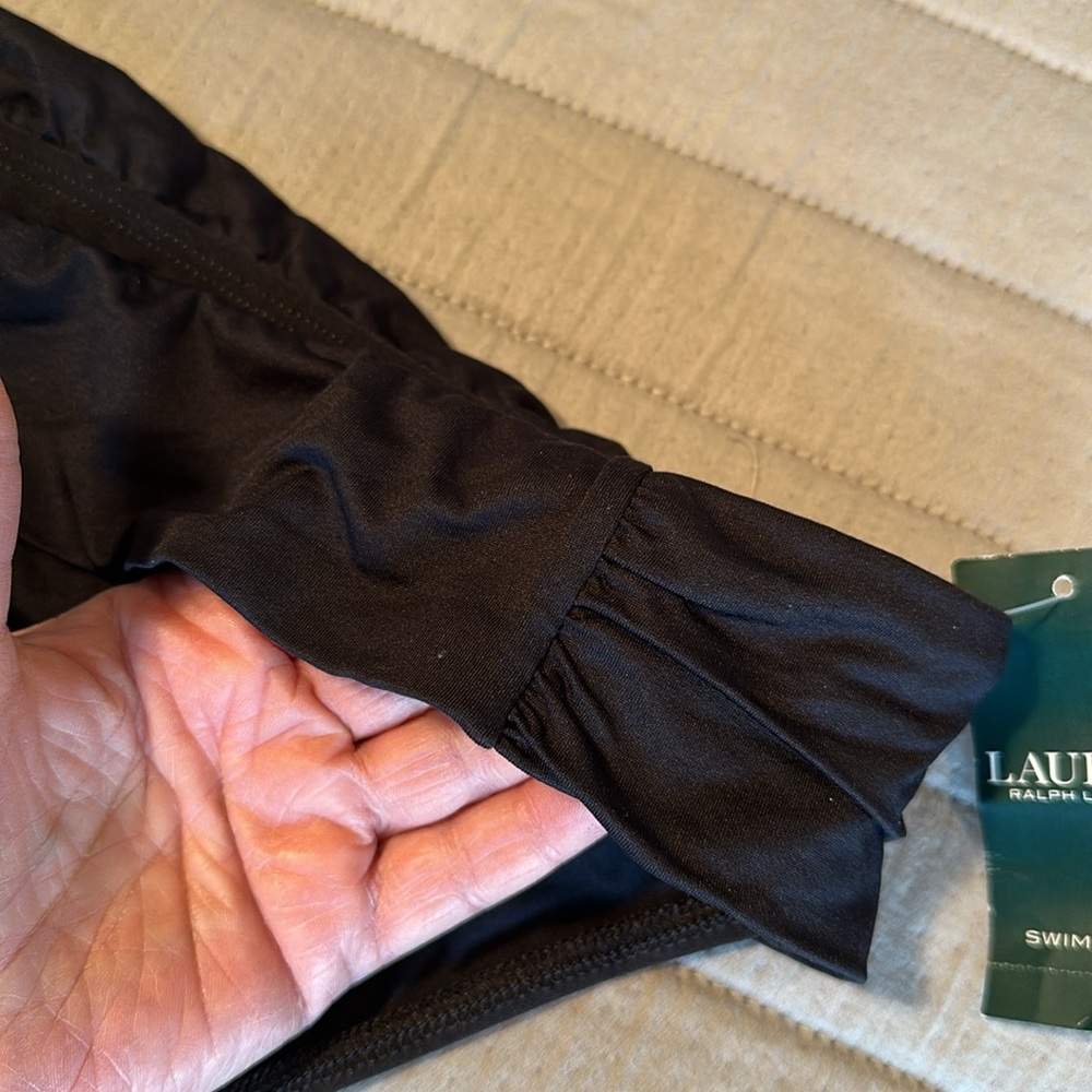 Ralph Lauren Classic Black Swimwear Bottom - Picture 7 of 11